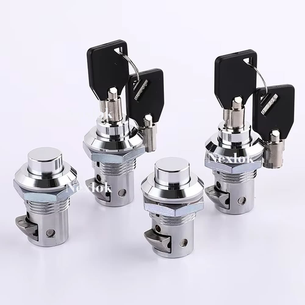 Push Lock Security Cylinder Push Door Lock